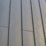 Échantillon de zinc pour bardage façade durable